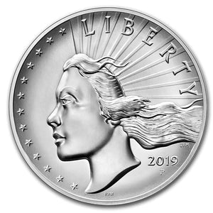 2022 Amerikanskt silver Eagle-mynt (1 troy uns)