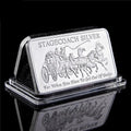 Stagecoach-Silberbarren (1 Feinunze)